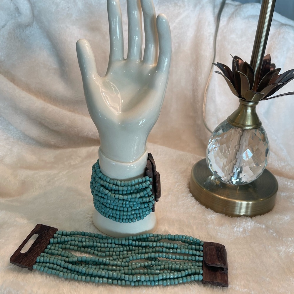Beaded Turquoise Bracelet